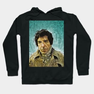 Leonard cohen pop art Hoodie